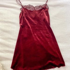 free people lace slip dress